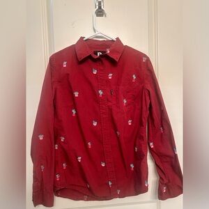 Poche&fils Montreal designer vintage western button up men’s medium dress shirt